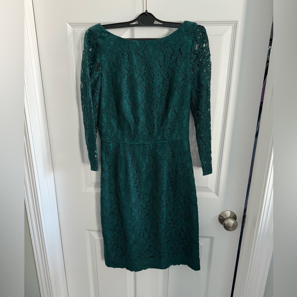 J. Crew Natalia Dress Leavers Lace
